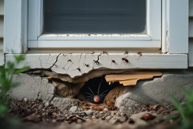 How Pests Enter Residential Homes?